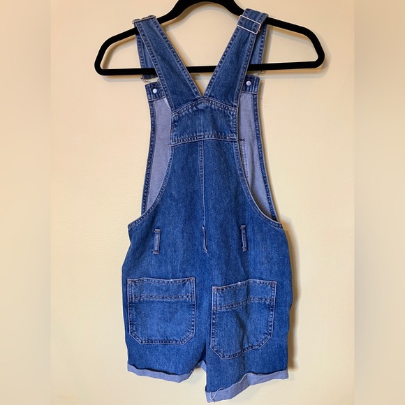 Topshop jeans denim overalls size 4 - Picture 2 of 6